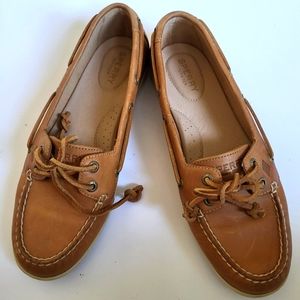 Sperry Top Sider Women's Boat shoe (Size 8.5)(Sahara Honey)